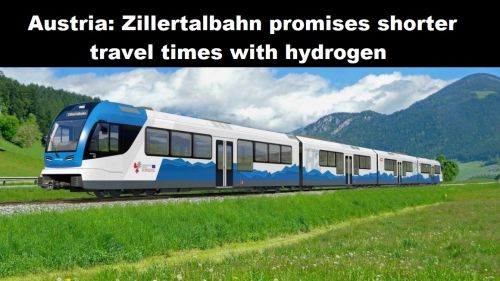 Oostenrijk: Zillertalbahn belooft kortere reistijden met waterstof
