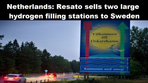 Nederland: Resato verkoopt twee grote waterstoftankstations aan Zweden