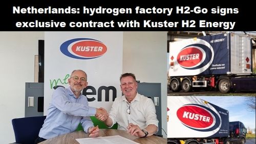 Nederland: waterstoffabriek H2-Go sluit exclusief afnamecontract met Kuster H2 Energy  