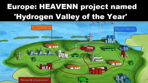 Europa: HEAVENN project uitgeroepen tot ‘Hydrogen Valley of the Year’