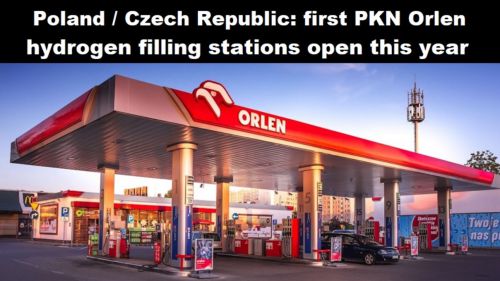 Polen / Tsjechië: eerste waterstoftankstations van PKN Orlen dit jaar open