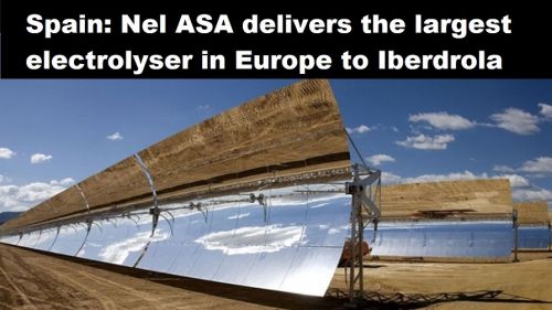 Spanje: Nel ASA levert grootste elektrolyser van Europa aan Iberdrola