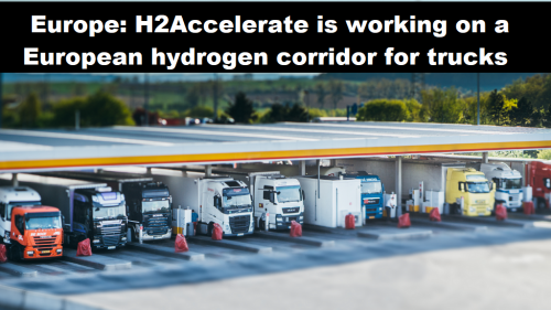 Europa: H2Accelerate werkt aan Europese waterstof-corridor voor trucks