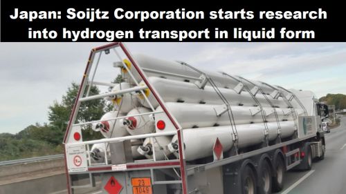 Japan: Soijtz Corporation start onderzoek naar waterstoftransport in vloeibare vorm